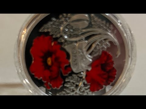 2024 Fine Silver Coin for Remembrance Day