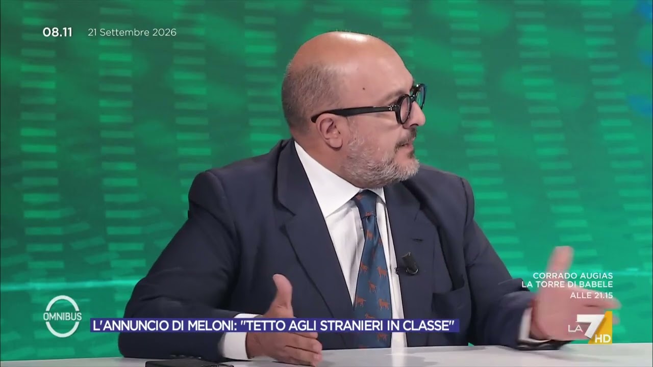 Stranieri a scuola, Sangiuliano: "Mi sono entusiasmato alle parole della Meloni. Prevenire ...