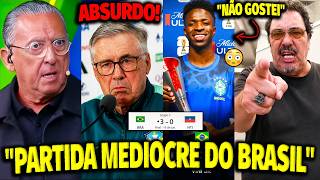 🚨"NÃO ME CONVENCEU!" GALVÃO E CASAGRANDE DISPARAM CONTRA O BRASIL MESMO APÓS VENCER HAITI POR 3 A 0!