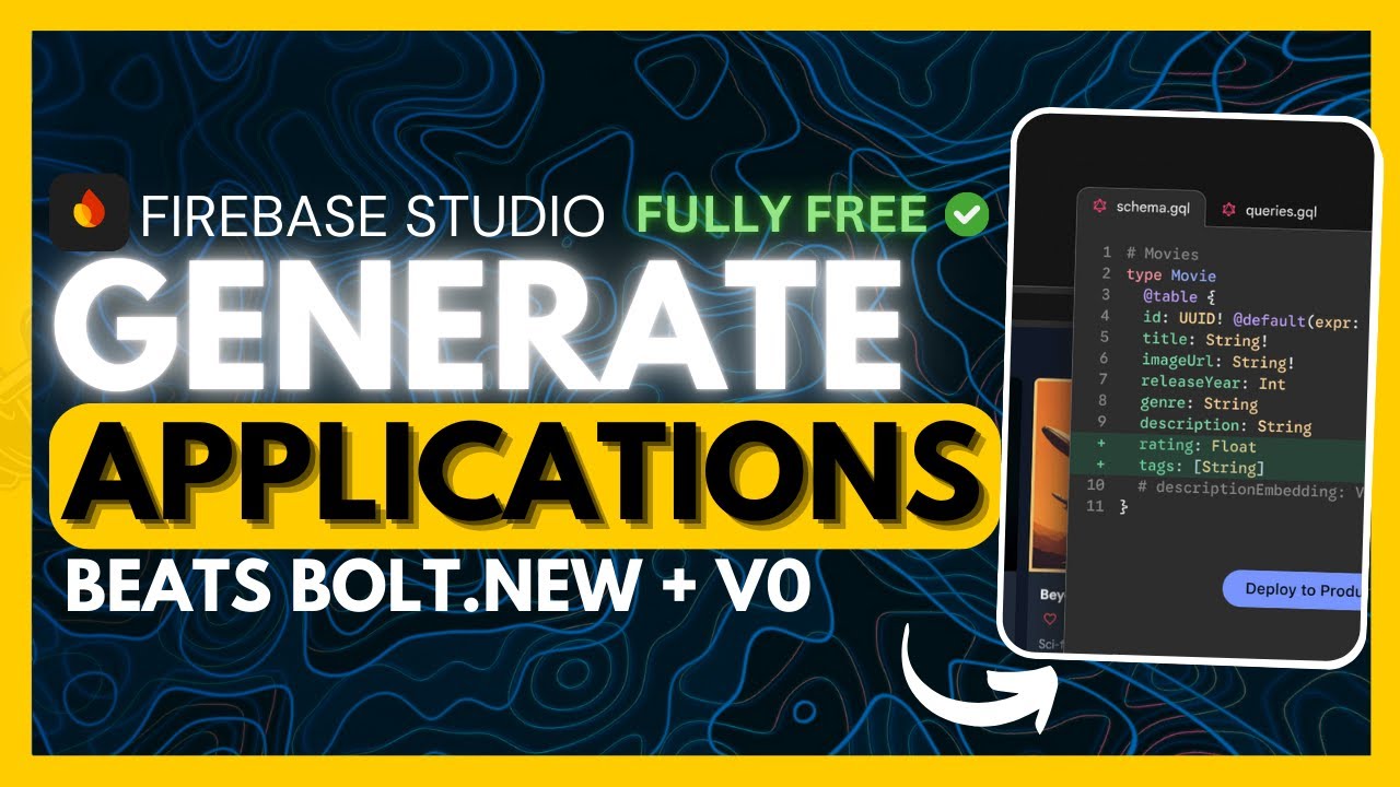 Firebase Studio: FULLY FREE way to Generate Full-Stack Apps + Agentic AI IDE!