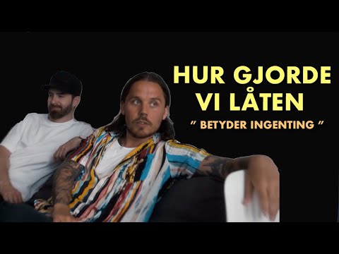 Albin Johnsén , Mattias Andréasson - Betyder Ingenting ( Behind the Scenes )