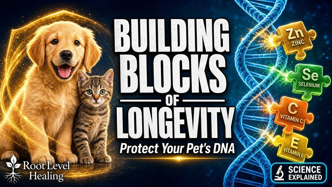 Building Blocks of Longevity: Essential Nutrients That Protect Pet DNA Video
