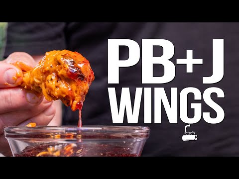 PEANUT BUTTER AND JELLY CHICKEN WINGS...(OMG!) | SAM THE COOKING GUY