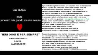 IERI OGGI E PER SEMPRE di Roby Facchinetti COVER  Alessandro