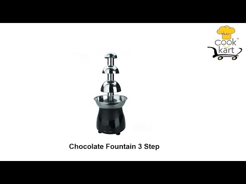 Chocolate fountain 3 steps, capacity: 2kg