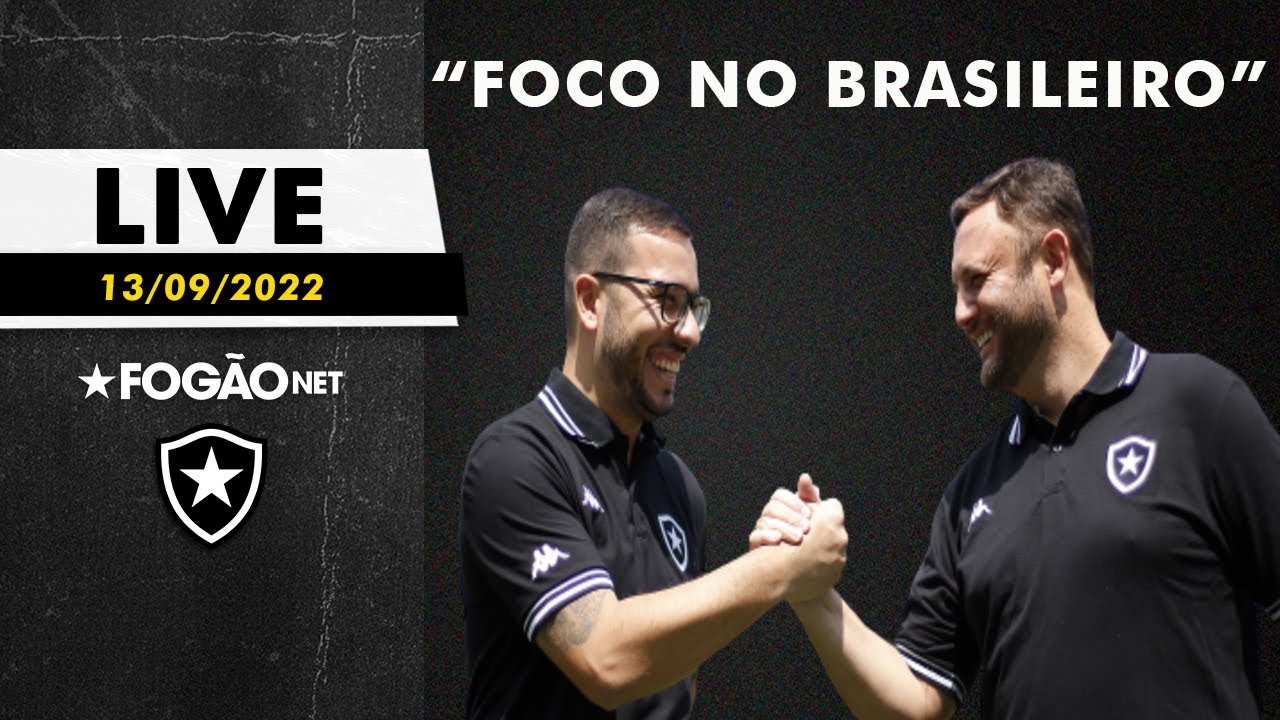 LIVE | Botafogo evita falar sobre planejamento para 2023 por foco no Campeonato Brasileiro
