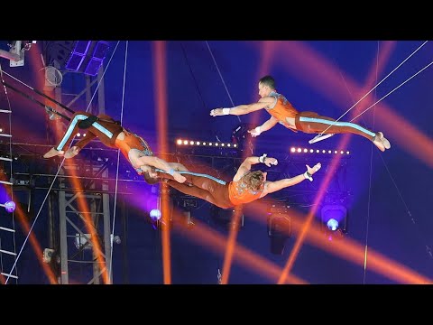 Pneumatic Arts Flying Trapeze 2024 Monte Carlo International Circus Festival Opening Night - Waltz