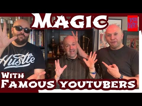 Magic with famous youtubers, Evan Era and Dennis Roady