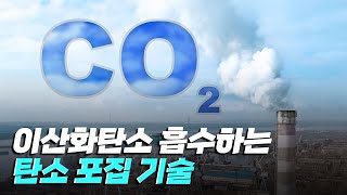 [핫클립] 이산화탄소를 대기와 격리하는 탄소 포집 기술 / YTN 사이언스