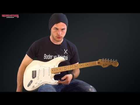 Fender New Standard Strat E-Gitarre Sound + Demo