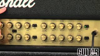 Video thumbnail for Marshall Amplification JVM410HJS Joe Satriani Head by Guitar World