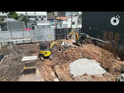 Evolução de obra PIN Barra Funda