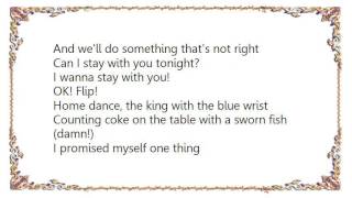 Clinton Sparks - Stay With You Tonight Lyrics