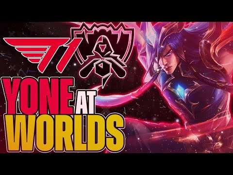 Yone Was Picked At WORLDS?! T1 Destroy With Yone On Their Team! Liveview! - League of Legends
