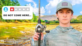 Fishing The TOUGHEST Lake In America - Will I Catch Anything?