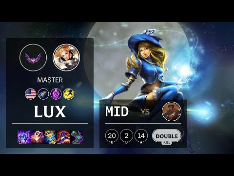 Lux Mid vs Viktor - NA Master Patch 12.3
