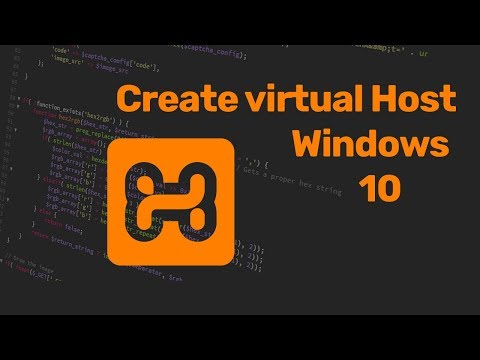 XAMPP: Virtual Host - Create Virtual Host In XAMPP Windows 10