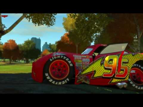 Seven Jumping Lightning McQueen and Snot Rod Disney pixar cars crash test by onegamesplus
