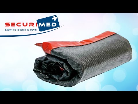 Couverture Anti-Feu Pour Voiture Électrique - Réutilisable, Jusqu'à 1100°C - Idéale Garage Et Borne De Recharge