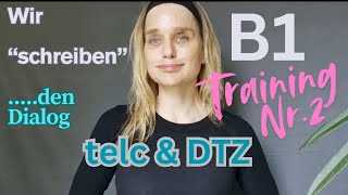 📚 telc & DTZ B1 Prüfungsvorbereitung – Dialog schreiben: Planen, Vorschläge & Gegenvorschläge