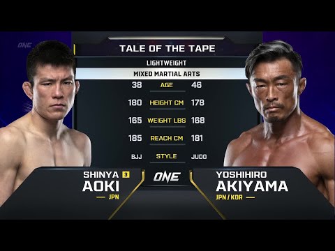 Shinya Aoki vs. Yoshihiro Akiyama | ONE Championship Full Fight