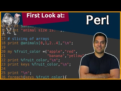 Perl (and sneak peek at Raku)- First Impression [Programming Languages Episode 15]