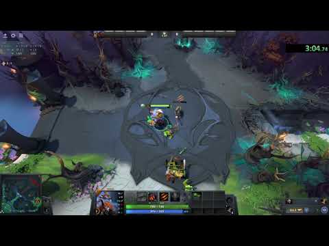 Dota 2 Speedrun - Solo Roshan Kill - Ursa - 4:03 IGT
