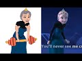 Frozen Let It Go Full Video Song Sing Along Official Disney UK Drawing Meme Funny