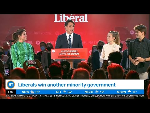 Toronto Morning Headlines: Liberals win a minority government