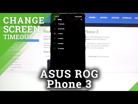 How to Change Screen Timeout in ASUS ROG Phone 3 – Set Blackout Time