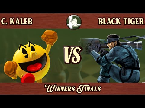 C. Kaleb (Pac-Man, Mii Gunner) vs Black Tiger (Snake) - West Towne Brawl 12 Winners Finals