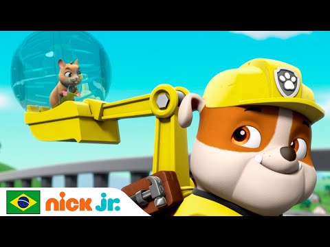 Capa de Patrulha Canina | A Patrulha Canina salva um hamster! | Nick Jr. em Português