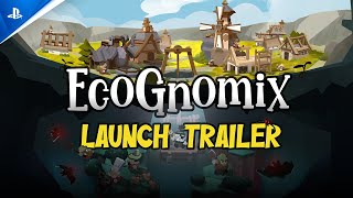 EcoGnomix - Launch Trailer | PS5 & PS4 Games Trailer