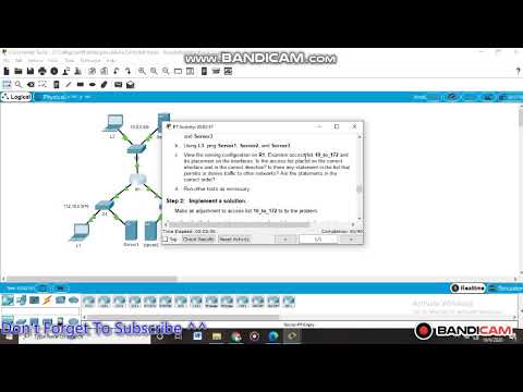 4.4.2.9 Packet Tracer - Troubleshooting IPv4 ACLs