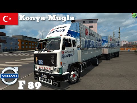 ETS 2 1.36●Volvo F89●Konya-Mugla,Turkey
