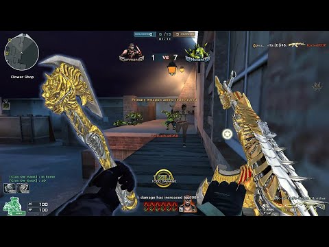 Crossfire NA 2.0 : AK47 Knife Noble Obsidian - Hero Mode X - Zombie V4