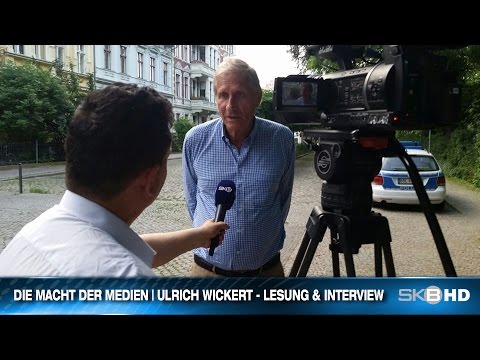 DIE MACHT DER MEDIEN | ULRICHT WICKERT - LESUNG & INTERVIEW