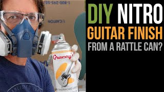 DIY Nitro Guitar Finish from a Rattle Can?