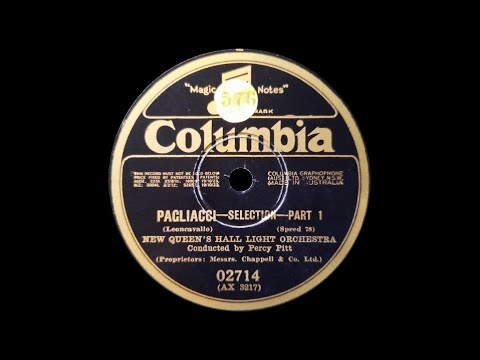 Pagliacci - Selection (Leoncavallo) - Played by The New Queens Hall Light Orchestra