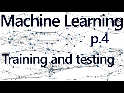Regression Training and Testing Practical Machine Learning Tutorial with Python p 4