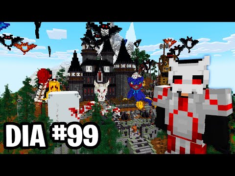 SOBREVIVI 100 DIAS CRIANDO UM IMPÉRIO NO MINECRAFT - O FILME