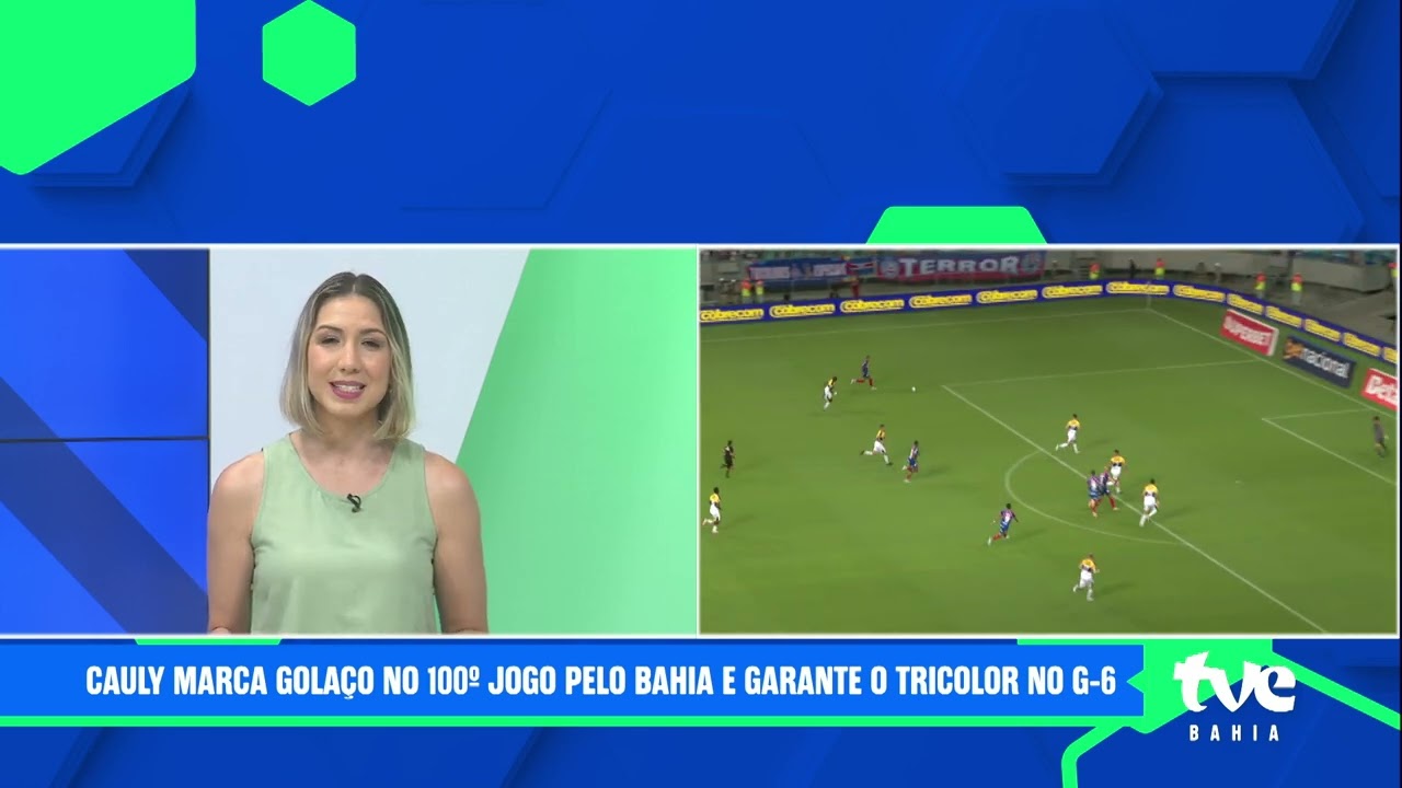 JULIANA LISBOA ANALISA PARTIDA DO BAHIA CONTRA O CRICIÚMA | TVE ESPORTE 30/09/2024