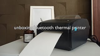 Unboxing Bluetooth Thermal Printer for Shopee and EasyParcel Airway Bill