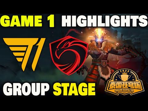 T1 Vs Cignal Ultra Game 1 Highlights Thailand Celestial Cup S2 Group Stage