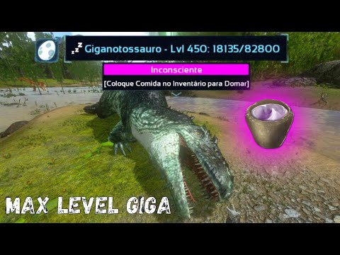 HOW TO FIND AND TAME A MAX LEVEL GIGA IN ARK SURVIVAL EVOLVED MOBILE