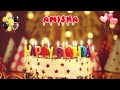 AMISHA Happy Birthday Song – Happy Birthday to You