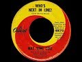 Nat King Cole - Who's next in line