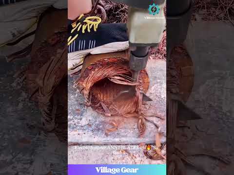 HIDDEN COPPER GOLD! 💰 Smashing Motors for Profit? WATCH THIS! #scrap #recycling #money #destruction