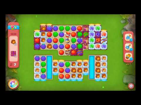 GardenScapes Hard Level 3232 13 moves no boosters