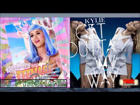 Katy Perry vs. Kylie Minogue - Get Outta My Teenage Dream (DjPyromania Mashup)